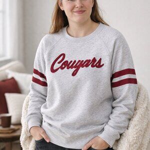 Rival Threads Gray Cotton Blend Sweatshirt XL Pullover Casual Unisex